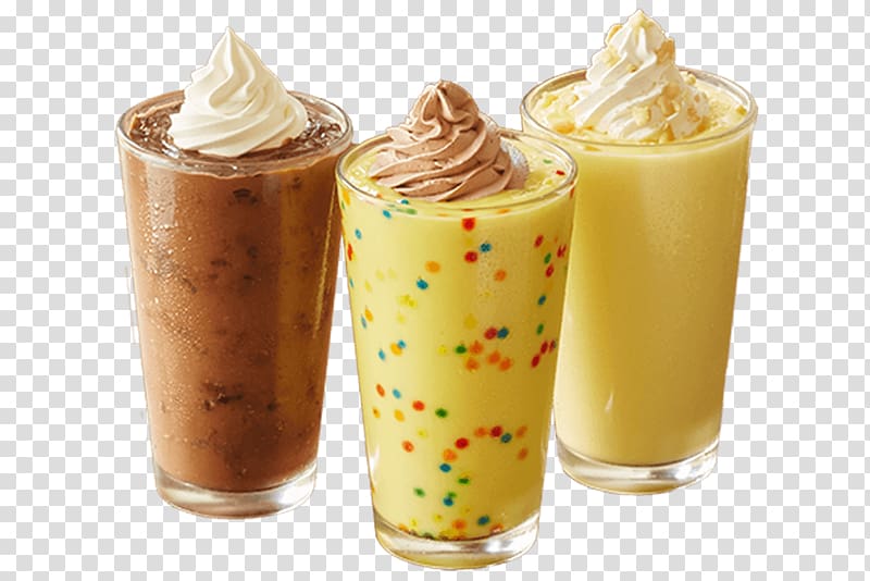 Sundae Milkshake Frappé coffee Malted milk Food, delicious milkshake transparent background PNG clipart
