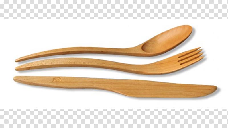 Wooden spoon Knife Fork Tableware Cutlery, knife transparent background PNG clipart