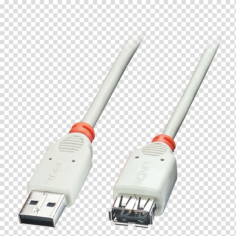 USB 3.0 Extension Cords Electrical cable Lindy Electronics, USB transparent background PNG clipart