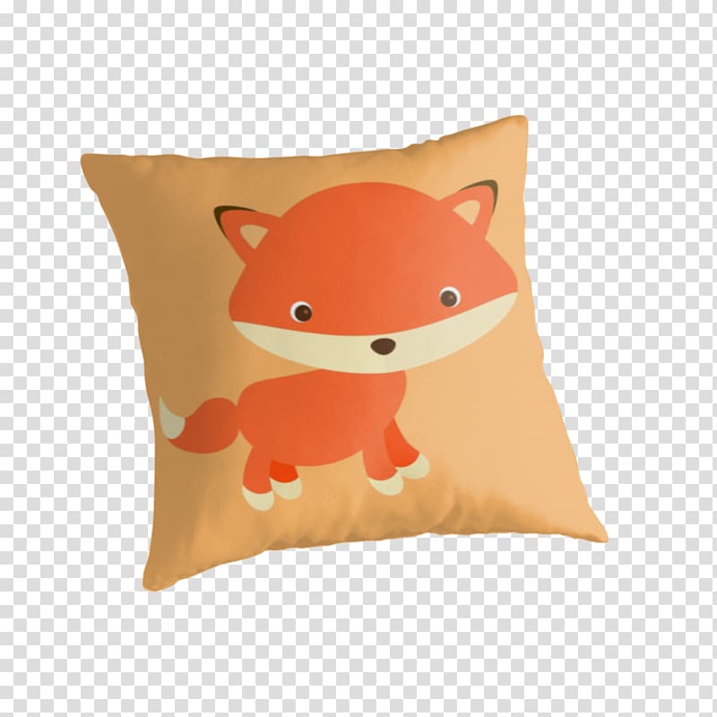Throw Pillows Cushion Whiskers Snout, fox material transparent background PNG clipart