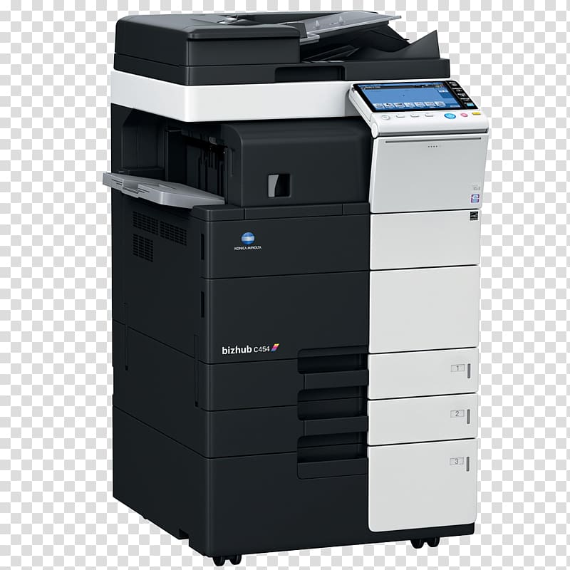 Konica Minolta Multi-function printer copier scanner, xerox transparent background PNG clipart