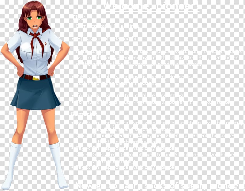 Everlasting Summer Visual Novel Database Steam School uniform, others transparent background PNG clipart