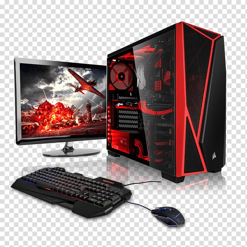 Megaport PC Gamer AMD FX-6100 Gaming computer Desktop Computers Computer Cases & Housings, Computer transparent background PNG clipart