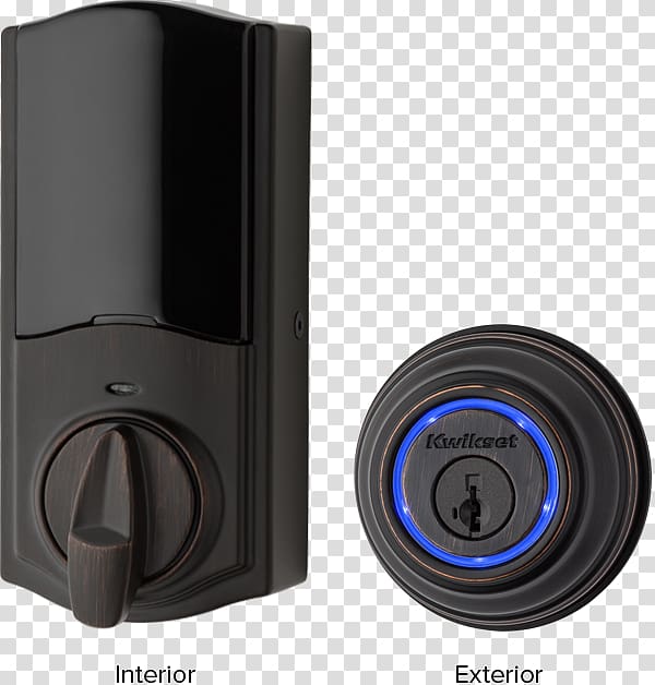 Smart lock Kwikset Bronze Dead bolt, Smart Lock transparent background PNG clipart