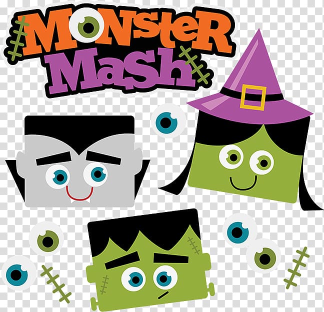 Monster Mash Monster Party , monster transparent background PNG clipart