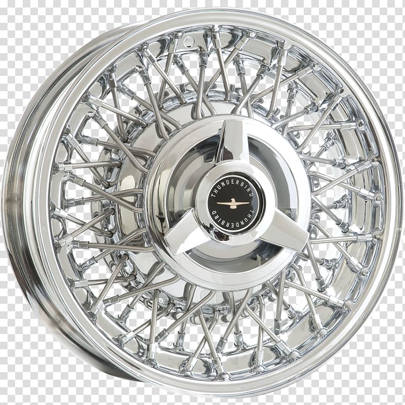 Alloy wheel Car Hubcap 2002 Ford Thunderbird Spoke, car transparent background PNG clipart