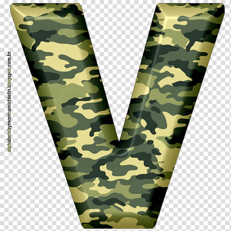 Military camouflage Alphabet Monica, chinese letter transparent background PNG clipart