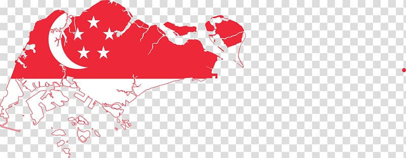 Flag of Singapore Map, map transparent background PNG clipart