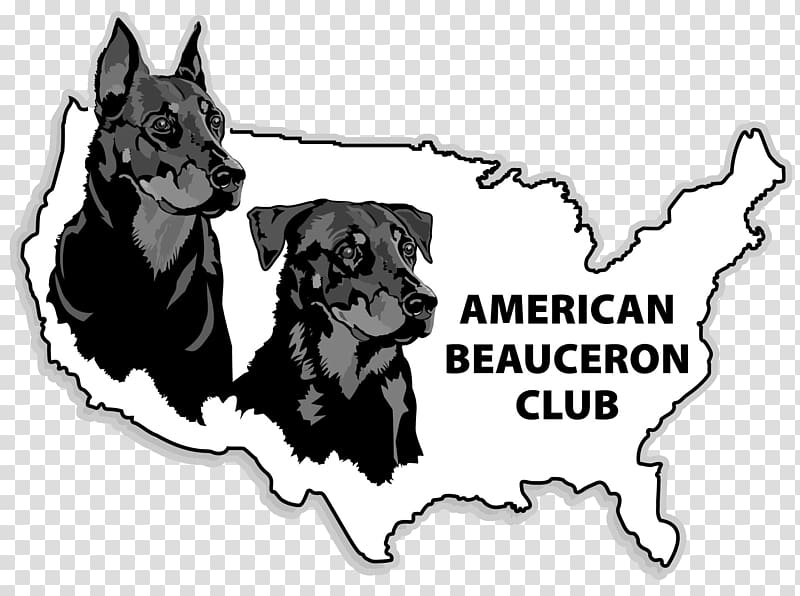 Puppy Beauceron Dog breed American Kennel Club, puppy transparent background PNG clipart