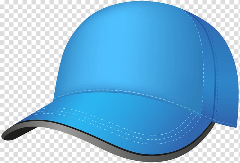 blue and black curve cap, Baseball cap Hat , Blue Baseball Cap transparent background PNG clipart