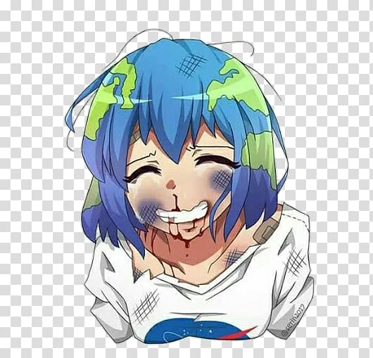 Earth Anime Meme 9GAG, earth transparent background PNG clipart