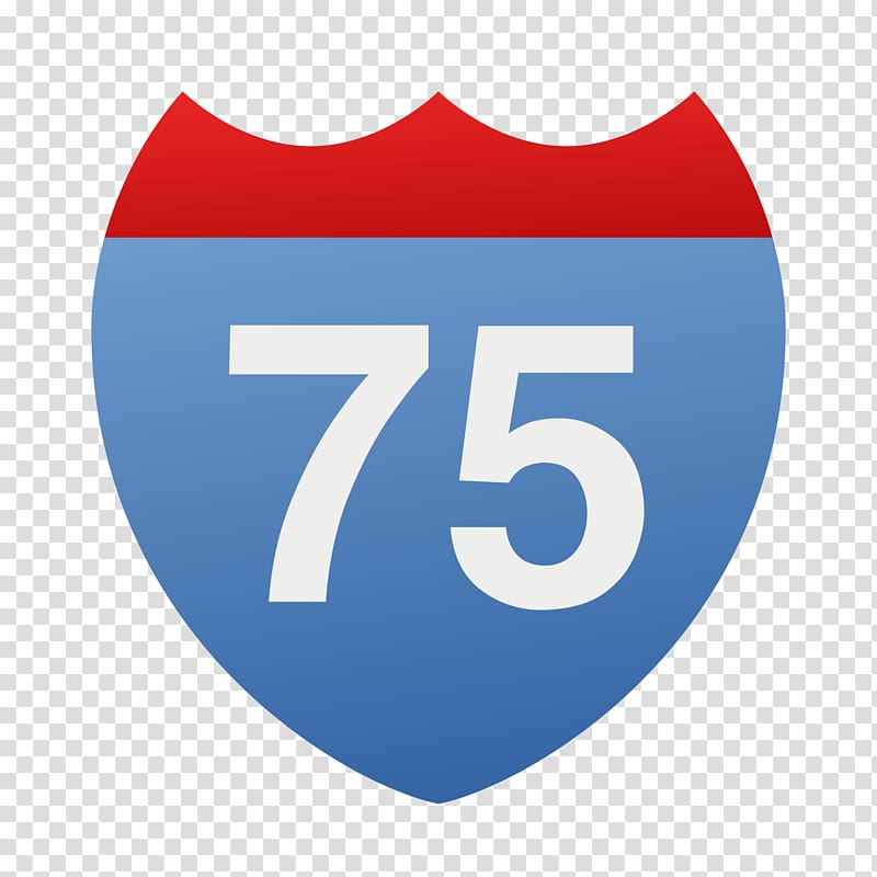 Interstate 75 in Ohio Car Auto racing US Interstate highway system Sticker, street light transparent background PNG clipart
