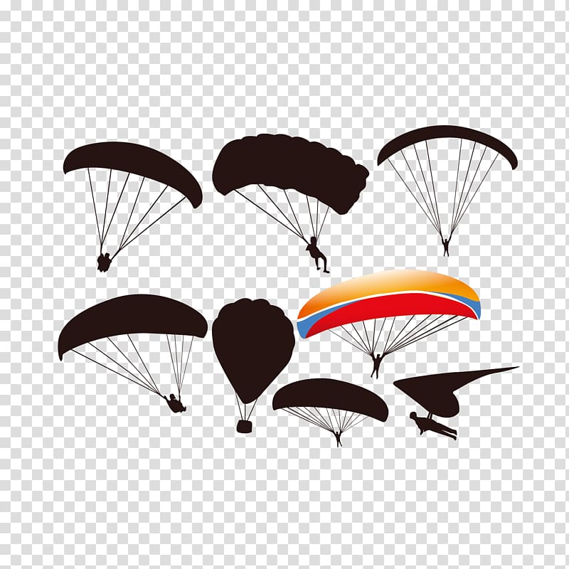 Parachuting Parachute Extreme sport, parachute transparent background PNG clipart