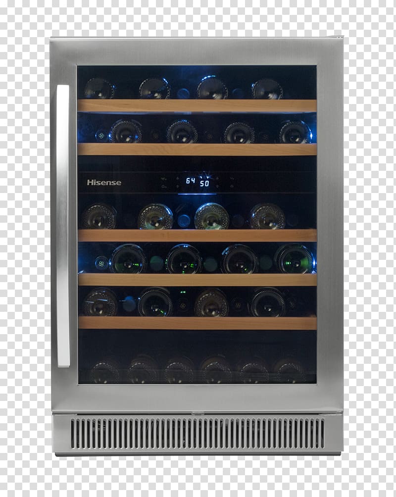 Wine cooler Beer Wine cellar Refrigerator, wine transparent background PNG clipart