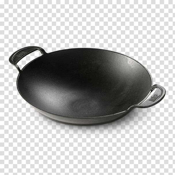 Barbecue Frying pan Cookware Wok Weber-Stephen Products, stir transparent background PNG clipart