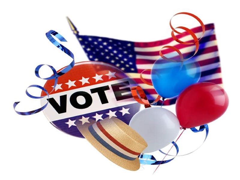 United States Election Day (US) Voting Absentee ballot, Happy Dance Graphic transparent background PNG clipart