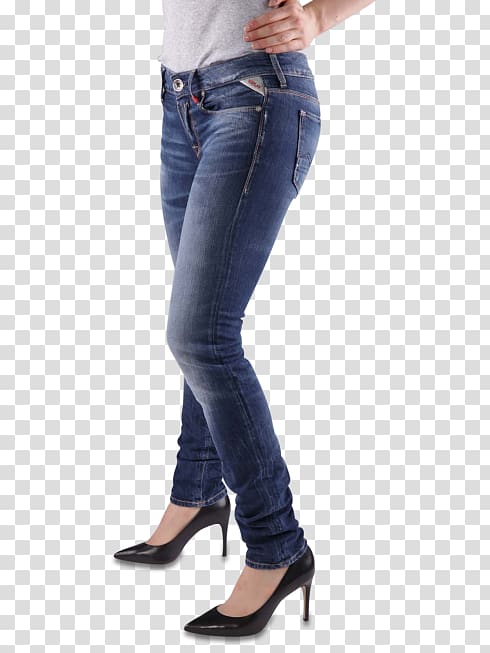 Jeans Denim Waist, slim woman transparent background PNG clipart