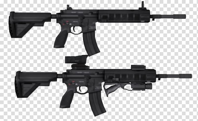 M4 carbine Close Quarters Battle Receiver Firearm M16 rifle, weapon transparent background PNG clipart