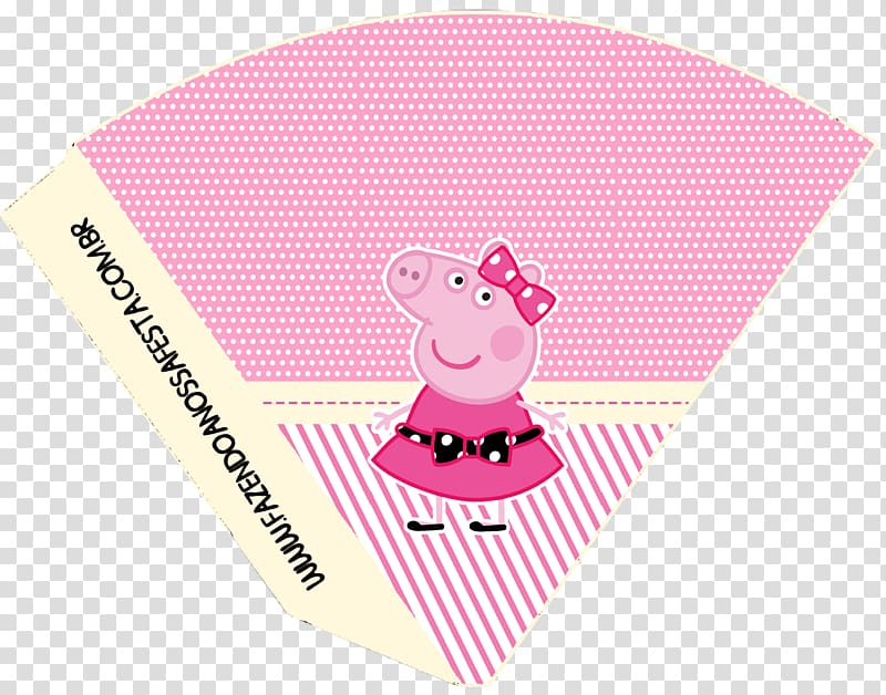 George Pig Party Birthday, pig transparent background PNG clipart