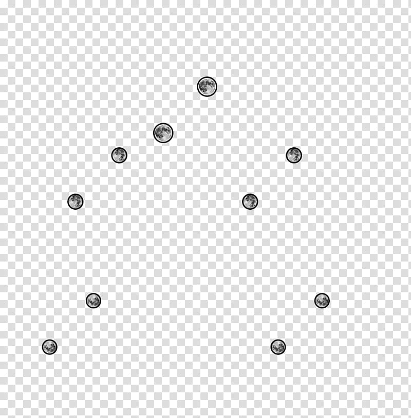 White Black Pattern, Circles transparent background PNG clipart