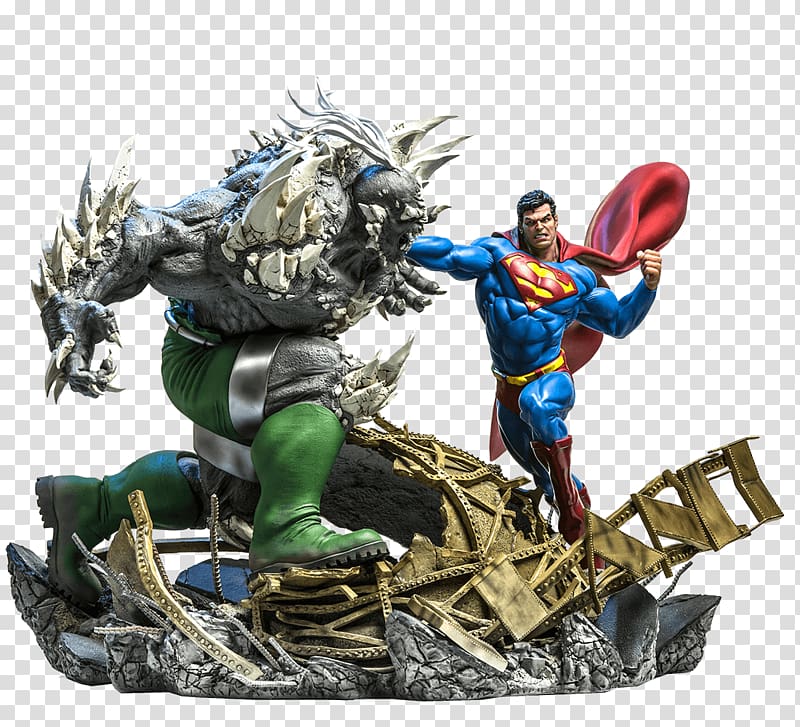 Doomsday Superman Darkseid Figurine Action & Toy Figures, dc comics transparent background PNG clipart