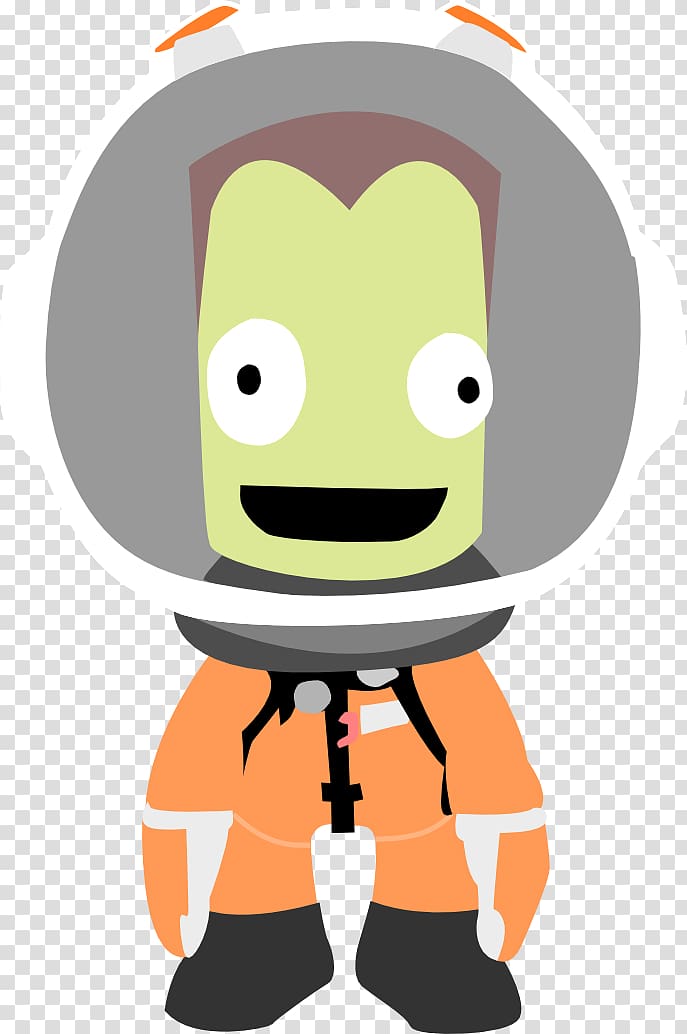 Kerbal Space Program Astronaut , astronaut transparent background PNG clipart