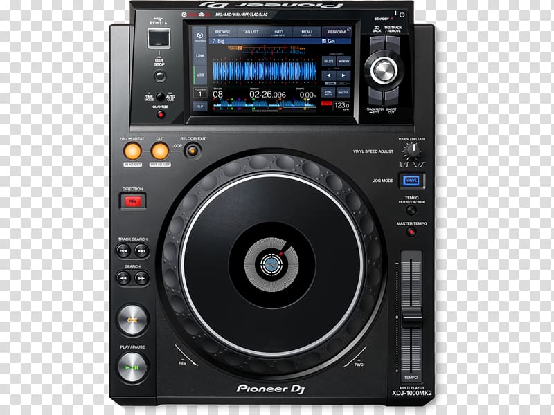 Pioneer DJ Pioneer XDJ-1000 Audio Pioneer Corporation DJM, Cdj1000 transparent background PNG clipart