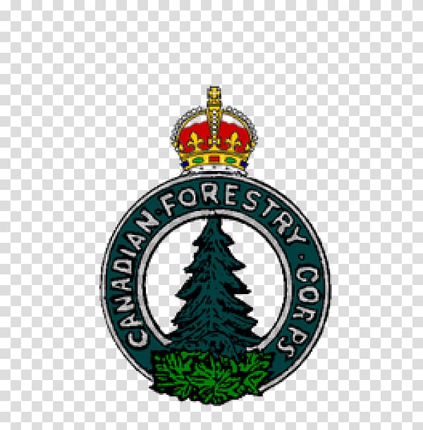 Canada Canadian Forestry Corps First World War, anniversary badge transparent background PNG clipart