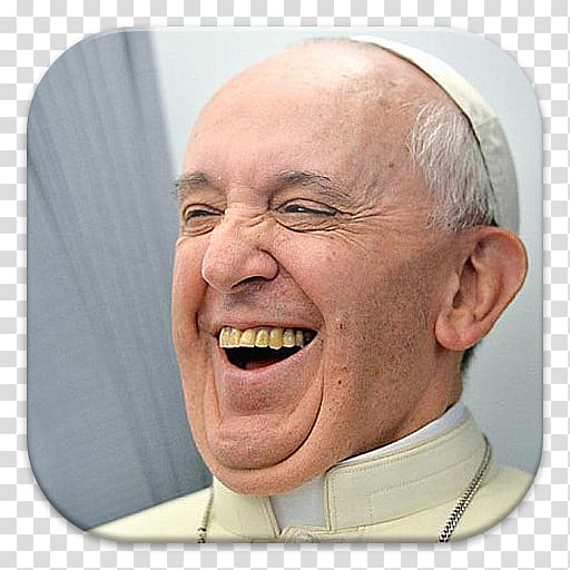Pope Francis Dio è giovane Holy See Humour, Pope Francis transparent background PNG clipart
