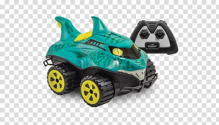 Radio-controlled car Amphibious vehicle Kid Galaxy Mega Morphibians Amphibious Kid Galaxy Morphibians Gator, funny Shark transparent background PNG clipart