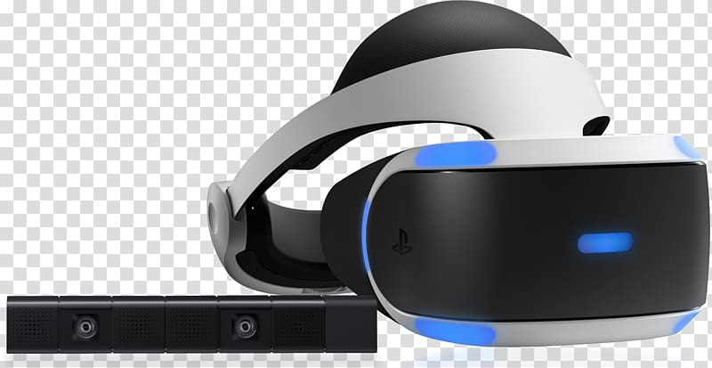 PlayStation VR PlayStation 4 PlayStation Camera Virtual reality headset PlayStation 3, sony transparent background PNG clipart