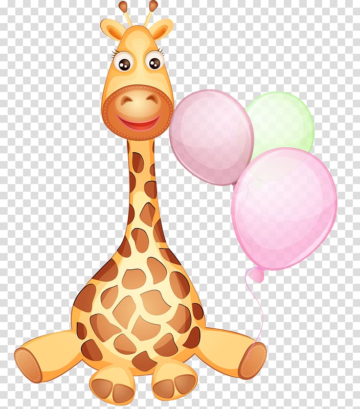 Giraffe Infant, Cute giraffe transparent background PNG clipart