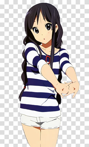 Ritsu tainaka yui hirasawa mio akiyama azusa nakano tsumugi kotobuki, pegatinas  anime telegrama, niño, mano, manga png