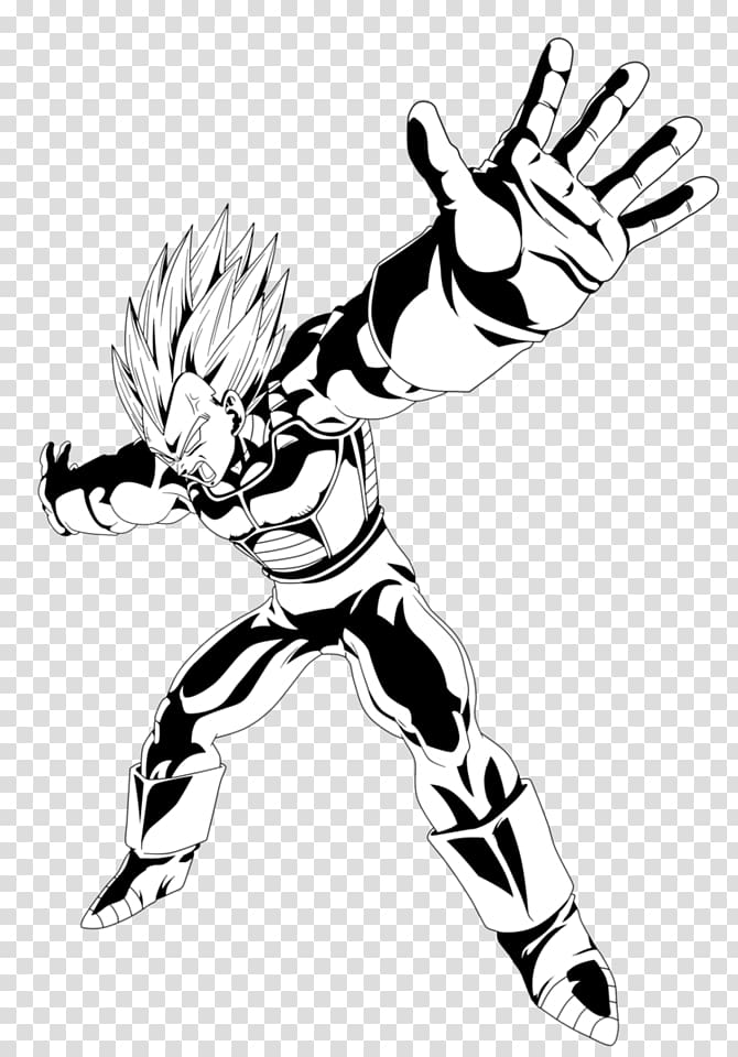 Vegeta Majin Buu Goku Cell Gohan, goku transparent background PNG clipart