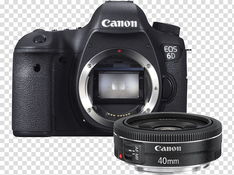 Canon EOS 6D Mark II Full-frame digital SLR, canon 6d transparent background PNG clipart