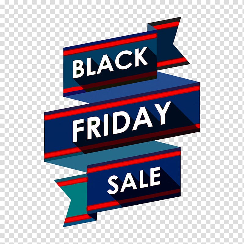 Black Friday Sales Label Advertising, black multicolored band transparent background PNG clipart