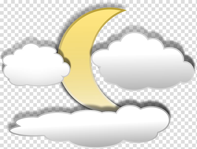 Moon Cloud , Stars And Moon transparent background PNG clipart