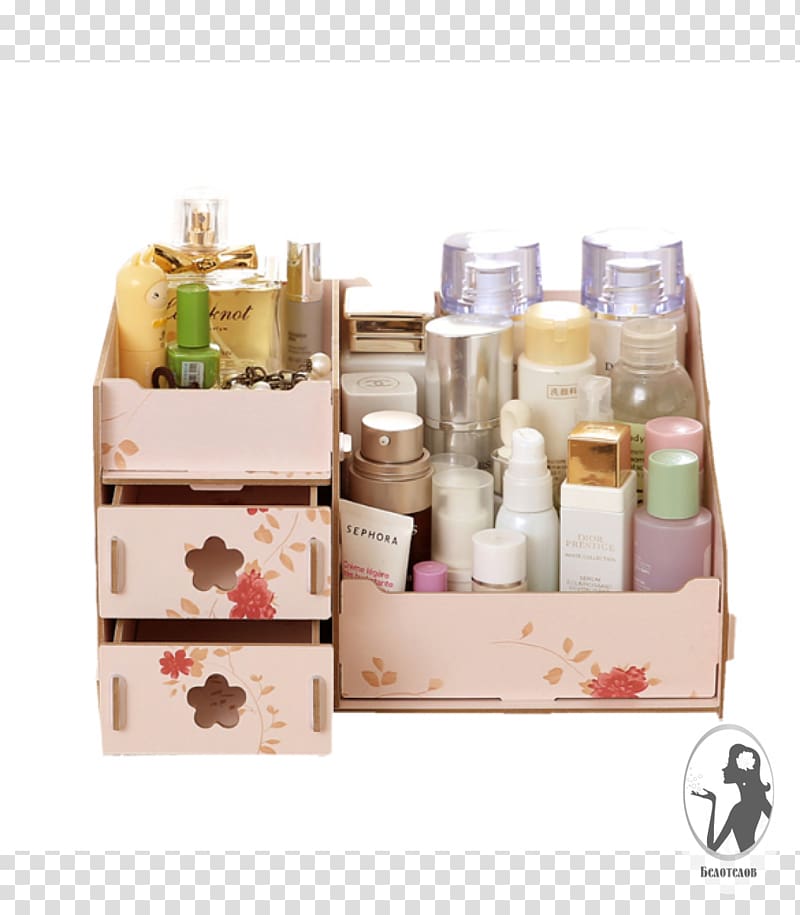 Cosmetics Drawer Make-up Online shopping Box, box transparent background PNG clipart