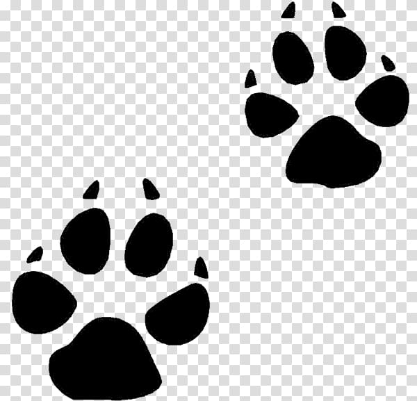 Animal track Tracking Footprint , ready to print transparent background PNG clipart