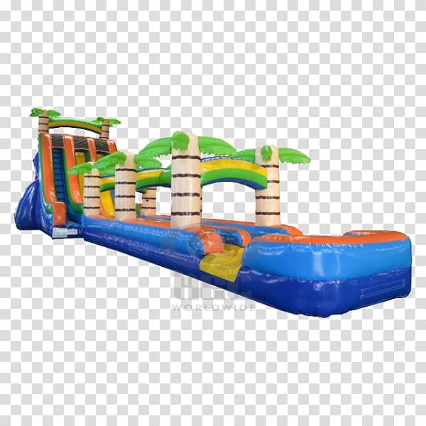 Playground slide Water slide Inflatable Water transportation Amusement park, slip n slide transparent background PNG clipart