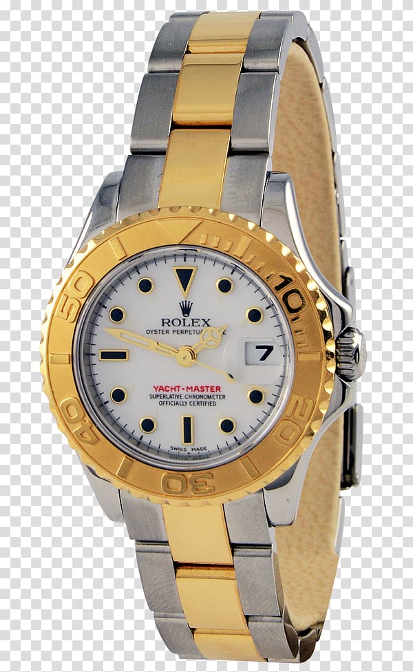 Watch strap Rolex Yacht-Master II, watch transparent background PNG clipart