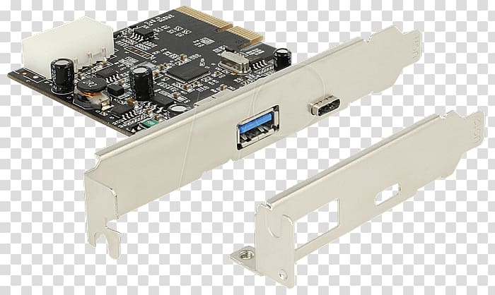 PCI Express USB 3.1 Conventional PCI ExpressCard, USB transparent background PNG clipart