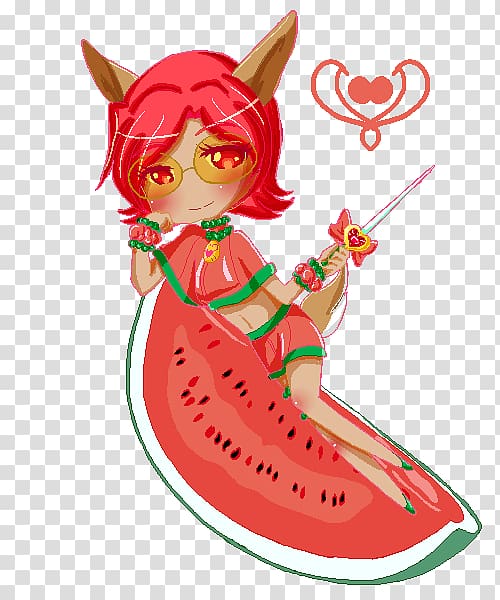 Watermelon Lettuce Midorikawa Tokyo Mew Mew Kisshu Anime, watermelon transparent background PNG clipart
