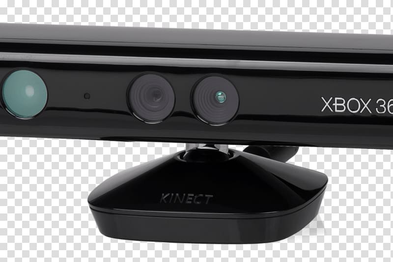 Kinect Adventures! Xbox 360 Black Game Controllers, 360 Camera transparent background PNG clipart