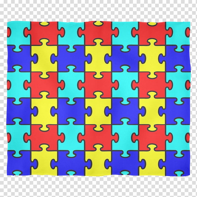 Jigsaw Puzzles World Autism Awareness Day Autistic Spectrum Disorders Textile, Puzzle Day transparent background PNG clipart