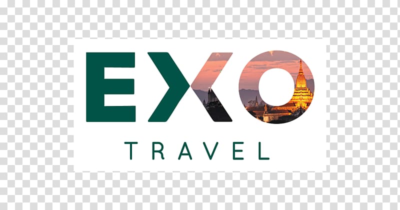 Logo Brand EXO Travel Trademark, Yangon Region transparent background PNG clipart