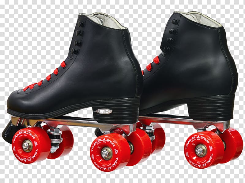 Quad skates Roller skates Roller skating In-Line Skates Roller hockey, roller skater transparent background PNG clipart