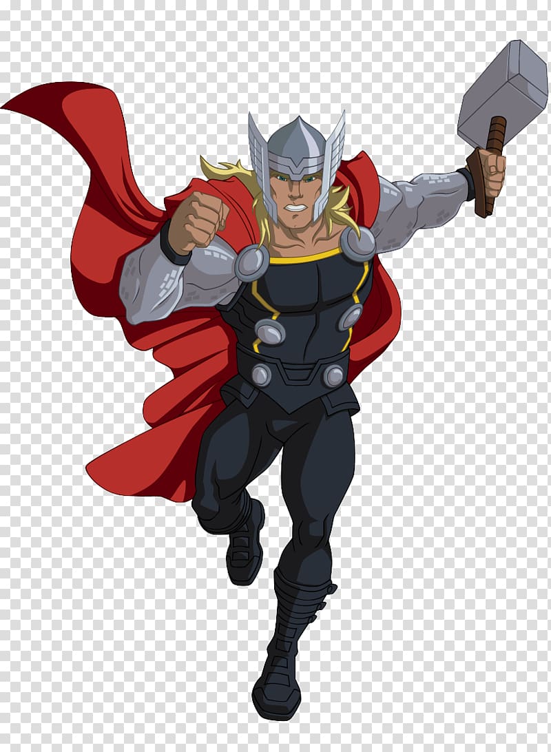Thor illustration, Thor Cartoon Marvel Cinematic Universe Marvel Animation Comics, Thor transparent background PNG clipart