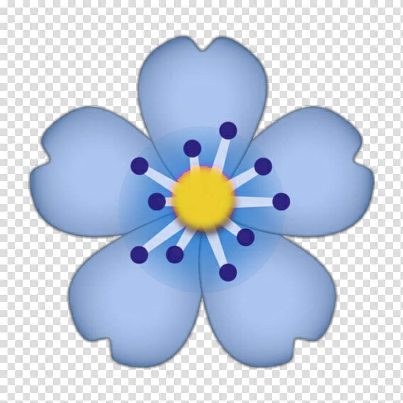 Emoji iPhone Flower Sticker, Emoji transparent background PNG clipart