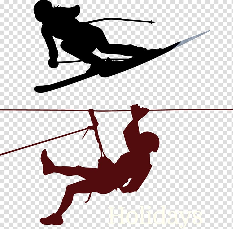 Climbing Mountaineering , ski transparent background PNG clipart